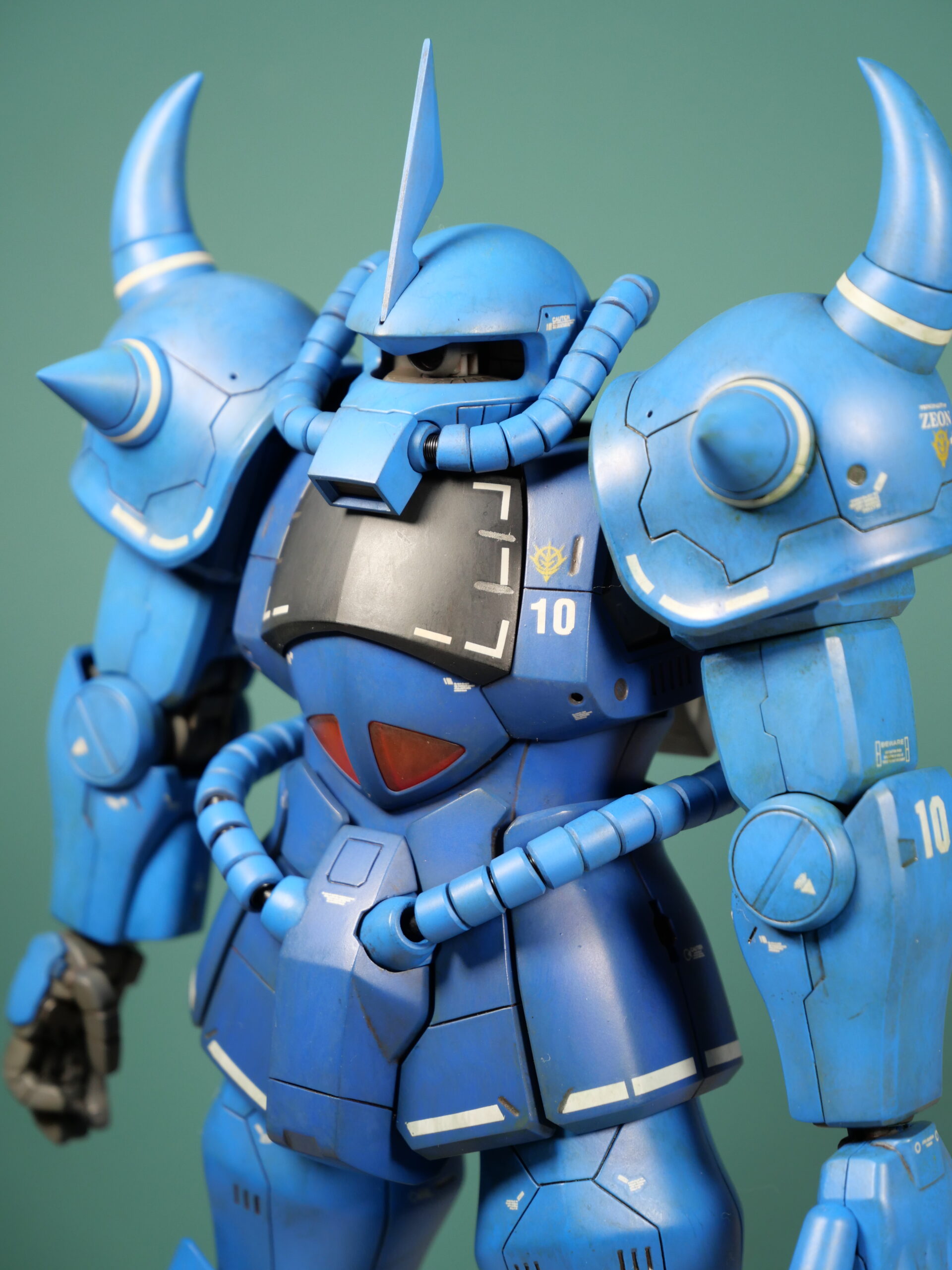 MG グフ Ver.2.0 塗装② | ガンプラエフェクトblog